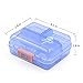 VTAR Pill Organizer, Portable 6 Compartments Travel Tablet Medicine Vitamin Pill Organizer Container, Pill Case for Purse or Pocket