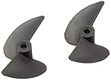 Pro Boat Propeller, Composite, 1.6 x 1.6 for 1/8 Shaft, PRB282017