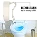16-Color Motion Activated Toilet Light Night Toilit Light LED Light Changing Tolet Bowl Nightlight for Bathroom Perfect Decorating illumibowl Water Toilite Light