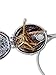 Inspired by the Vampire Diaries Elena's Necklace Locket Pendant Filled with Blue Vervain / Verbana Herb