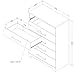 South Shore Primo 5-Drawer Chest-Pure Black