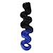 Creamily(TM) Natural Black To Hyacinth To Blue 18