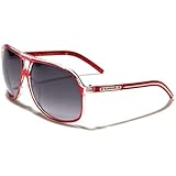 BiohazardOptics New Mens Driving Riding Retro Aviators (RED)