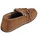Pindari Mens Faux Suede Moccasin Slippers