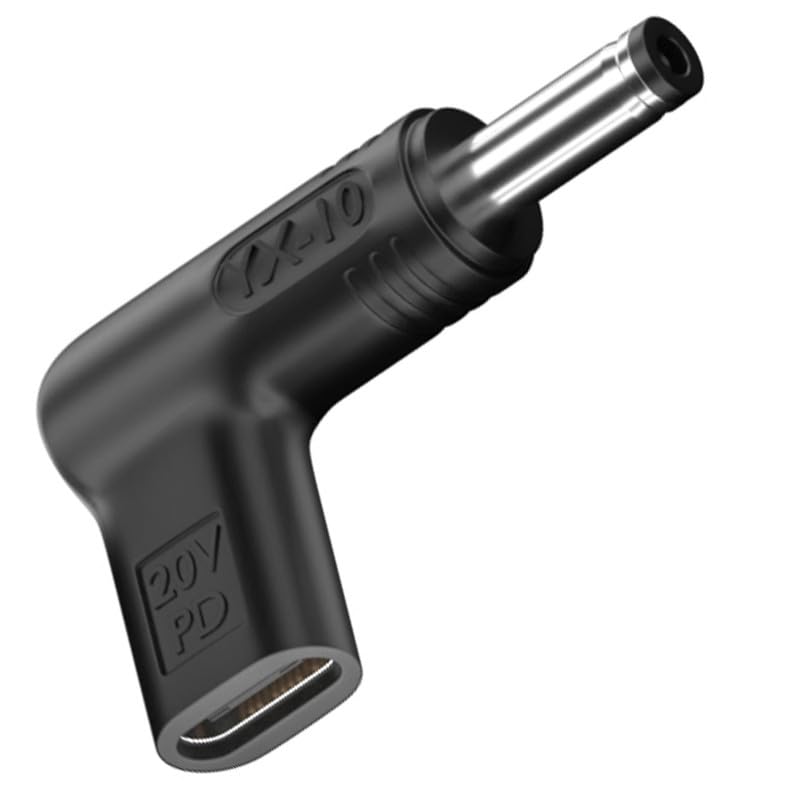 100W PD USB C to Adapter 4.5 x 3.0mm, PD USB C Female to DC Male, Type USB C to 4.5x3.0mm Adapter made for Dell Laptop Series