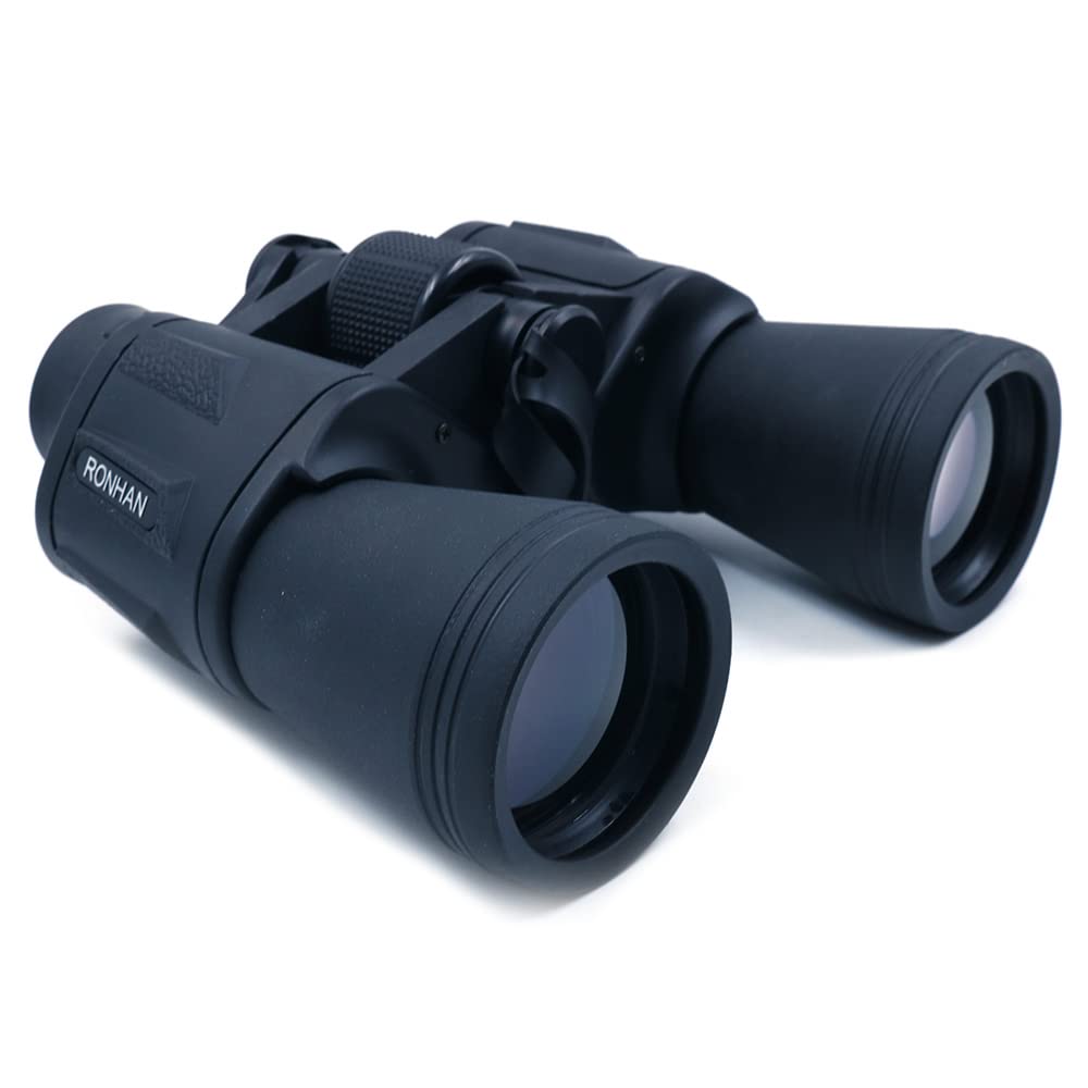 ZONADAH 12x50 Compact Binoculars, BAK4 Prism, Waterproof Lightweight Binocular Easy to Focus for Hunting Hiking, Camping, Fishing, Whale Watching,birdwatching, Stargazing