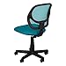 Fat Catalog Colorful Low-Back Mesh Computer Task Chair Teal