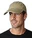 KEKLLE Adams Sunbuster Pigment Dyed Twill Cap With Extra Long Visor (Khaki) (ALL)