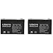 Lithonia ELB0607 Replacement Rhino Battery - 2 Pack