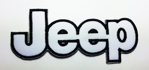 Jeep Patches 10x3.8 Cm Iron on Patch / Embroidered Patch This Appliques Are Great for T-shirt, Hat, Jean ,Jacket, Backpacks. by Mocking Jayy