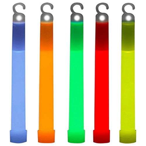 5pcs Light Stick Ultra Bright Emergency Glow Stick with +12 Hours Duration Party Camping Emergency Survival Lights