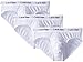 Calvin Klein Men's Cotton Stretch Multipack Hip Briefs, White, X-Large