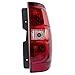Brock Replacement Passenger Side Tail Light Assembly without Hybrid Transmission Compatible with 2007-2014 Chevy Tahoe