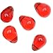 Beadaholique Czech 50-Piece Glass Beads, 8mm, Teardrop Siam Red