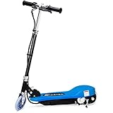 Maxtra E100 Electric Scooter for kids l60lb Max Weight Capacity Motorized Scooters bike - up to 12mph (Dark Blue)