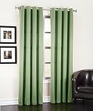 Sun Zero Barrow Energy Efficient Grommet Curtain Panel, 54