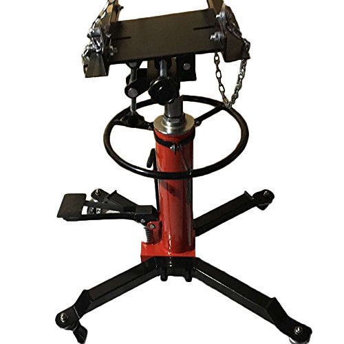 SUNROAD 1500 LB 2 Stage Hydraulic Transmission Jack w/ 360°Swivel Wheels Lift Hoist