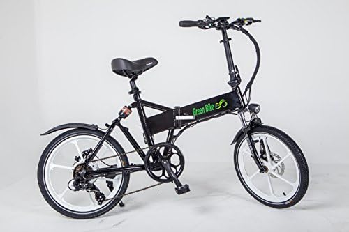 Green bike USA 350W Samsung 36V inner battery full suspension electric bike with Aluminum wheel (BLACK, WHITE)