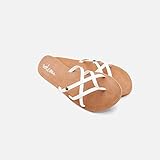 Volcom Women's New School Dress Sandal, White, 9 UK/9 W US