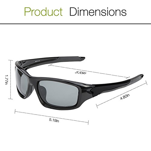 AKASO Polarized Sunglasses for Men & Women Sports Sunglasses for