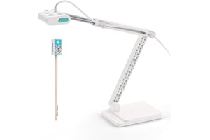 OKIOLABS OKIOCAM S2-4K Ultra HD 8MP USB Document Camera for Teachers & Classrooms with OKIOPoint AI-Tracking, Capture Near-Ledger Size, Great in Low Light, Support Mac, USB-C iPad, Interactive Display