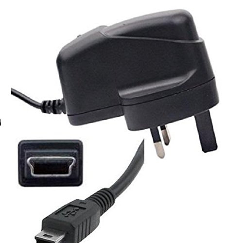 TECHNOPLAY Usb mains wall charger adapter compatible with Garmin Nuvi Sat Nav GPS Essential Series 52LM / 54/52 / 42LM / 54LM / 44LM / 42 (Mini) CE APPROVED UK SELLER