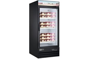 PEAKCOLD PEAK COLD Small Ice Cream Display Freezer & Frozen Treat Merchandiser; 8.5 Cubic Ft.