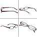 Kerecsen 5 Pack Reading Glasses for Women and Men Spring Hinge Ladies Readers (5 Pack Mix Color, 2.50)