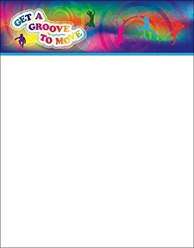 Get A Groove to Move Notepads Pack of 10