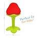 Baby Teether Toys (4 Pack) - Soft Silicone Fruit Teething Toys Set For Toddlers & Infants, Baby Gum Massager by Ashtonbee
