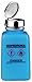 Menda 35735 One Touch Liquid Dispenser Pump Bottle, Isopropanol Printed, HCS Label, ESD Safe, 6 oz. Dissipative, HDPE/Stainless Steel, Blue