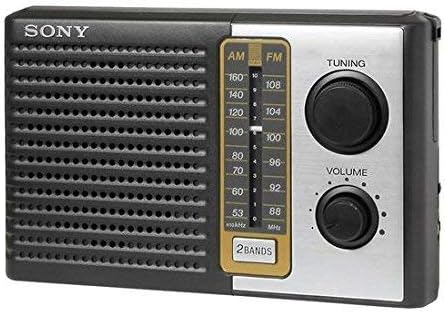 Amazon ソニー オールインワン コンパクトデザイン ポケットサイズ ポータブル Am Fmラジオ 内蔵スピーカー イヤホンジャック Ledチューニングインジケーター キャリーストラップ ソニー Sony ポータブルラジオ