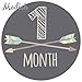 Modish Labels, 12 Monthly Baby Stickers, Baby Month Stickers Boy, Tribal, Arrows, Chevron, Baby Book Keepsake, Baby Shower Gift