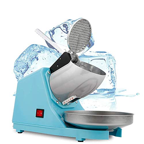 Summer Eiscrusher Maschine, Kleine automatische Doppelmesser-Smoothie-Maschine für den Haushalt, Restaurant Bar Frost…