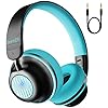 Active-Noise-Cancelling-Headphones-SuperEQ-S2-Bluetooth-Headphones-On-Ear-with-Mic-CVC-80-Hi-Fi-Deep-Bass-Voice-Assistant-25H-Playtime-Foldable-Wireless-Wired-Headphones-for-Travel-Work-Blue SuperEQ Bluetooth Active Noise Cancelling Headphones, S2 Wired and Wireless On Ear Headphones with CVC 8.0, Hi-Fi Stereo…