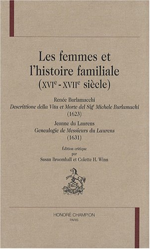 Les  femmes et l'histoire familiale
