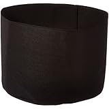 Gro Pro Premium Round Fabric Pot 15 Gallon, Black