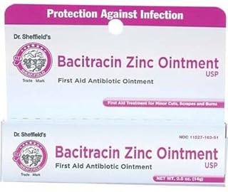 UPC 732953031052 product image for Dr. Sheffield's Zinc Bacitracin Ointment USP First Aid 0.5 oz (Pack of 12 Tubes) | upcitemdb.com