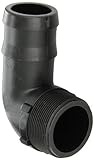 Banjo HB200-90 Polypropylene Hose Fitting, 90 Degree Elbow, 2