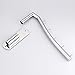 Sumnacon Wall Mounted Clothes Hanger Rack, Stainless Steel Garment Hooks Swing Arm Holder, Space Saver Coat Robe Storage Organizer Laundry Room Bedrooms, Clothing Drying Rack 5 Hooks