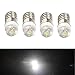 ANFTOP 4X E10 Base Socket LED Bulb DC 3V White 6000K 0.5W Replace Torch Headlight Headlamp Mini Head Lamp Flashlight Bulbs Light Negative Earth Pack Of 4