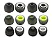 Zotech 6 Pairs of Ear Tips for Jaybird BlueBuds X, X2, X3 & X4 Headphones. (S/M/L)