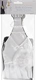 Darice VL2025 Bride and Groom Bottle Covers, Black/White, 2 Per Pack