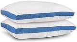 Gusseted Quilted Pillow (King, 2 Pack) - Hypo Allergenic and Easy Care - Premium Quality Pillows By Utopia Bedding