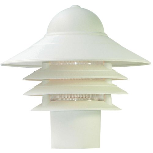 Acclaim 87TW Mariner Collection 1-Light Post Mount Outdoor Light Fixture, Textured White