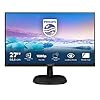 Philips 273V7QJAB - 27 Inch FHD Monitor, 75Hz, 4ms, IPS, Speakers, Smart Image, Narrow Border, LowBlue Mode (1920 x 1080…