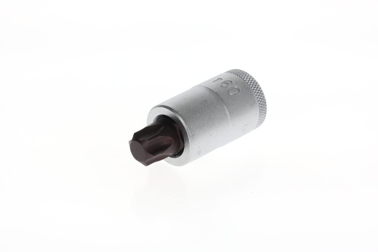 GEDORE Screwdriver bit socket Torx, Short, T60, AF 13.25 mm, 1/2" 12.5 mm, Screwdriver bit socket, Tool, ITX 19 T60