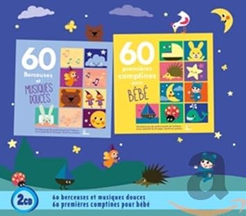 Coffret 2 Cd 60 Berceuses Comptines Pour Bebe Multi Artistes Multi Artistes Amazon Fr Musique