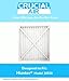 Crucial Air Purifier Replacement - Compatible With Hunter Filter Part # 30920 - Models 30050, 30054, 30055, 30065, 30070, 30071, 30075, 30080, 30177, 30832, 30882, 30883, 37055 - Bulk (1 Pack)