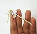 yueton Pack of 4 Women Honeybee Metal Hairpin Bee Crystal Hair Side Clip Barrette Bobby Pin Hairpin Hair Accessories